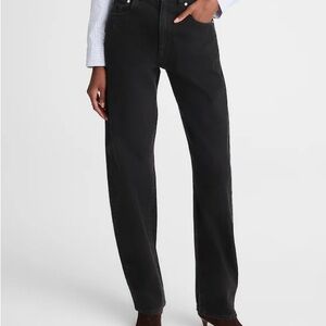 Madewell Women's Black Straight Leg Jeans